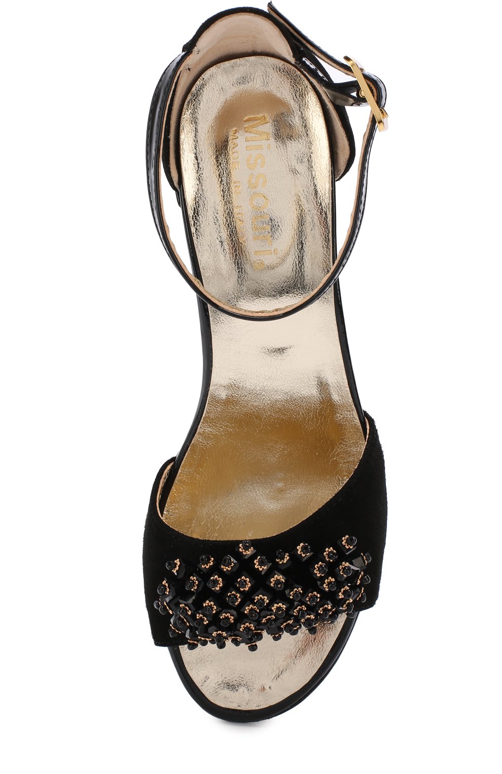 Кожаные босоножки с декором на ремешке MISSOURI, арт. 53270 A/35-39, фото 4