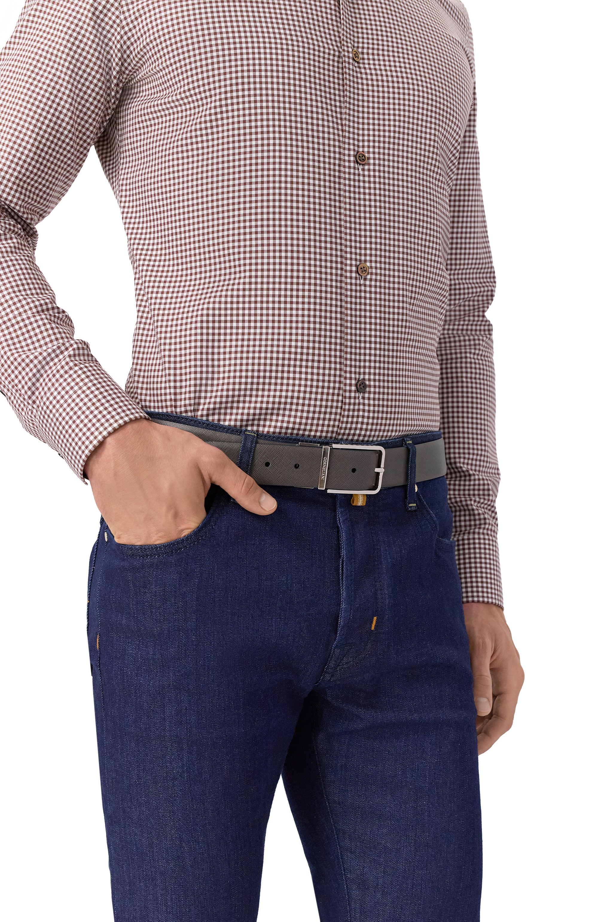 Двусторонний ремень CORNELIANI, арт. 26V318-2620812, фото 2