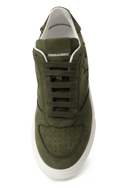 Замшевые кеды DSQUARED2, арт. 80208/VAR1/36-40, фото 4
