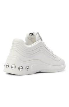 Кожаные кроссовки MIU MIU, арт. 5E841C-3L4A-F0009, фото 3