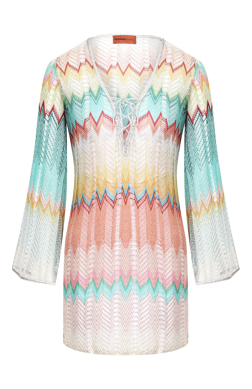 Туника MISSONI разноцветного цвета по цене 49500 руб., арт. MMQ00016/BR003G, фото 1 Туника MISSONI, арт. MMQ00016/BR003G, фото 1