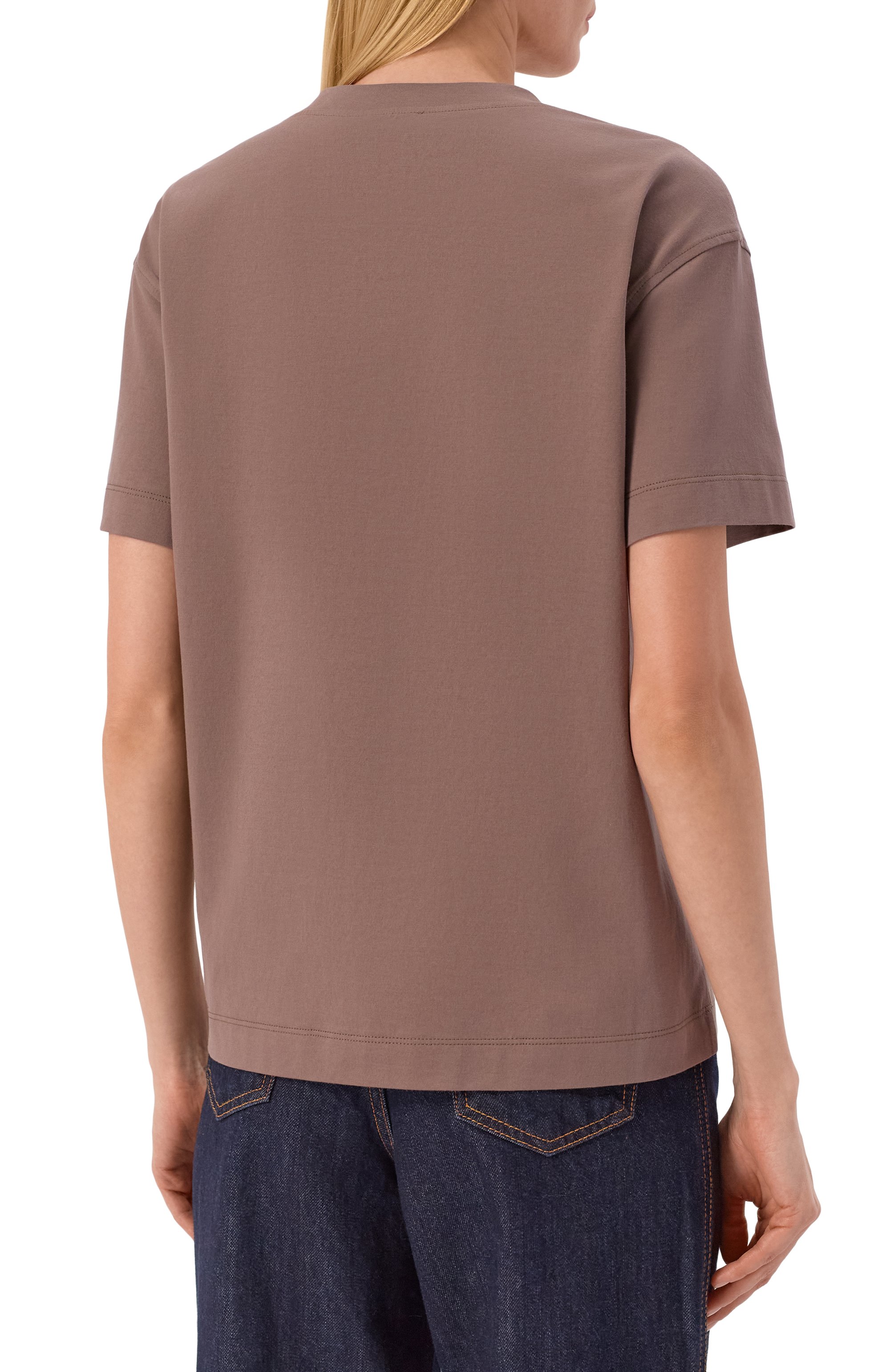 Хлопковая футболка BRUNELLO CUCINELLI, арт. M0T81EC710, фото 4