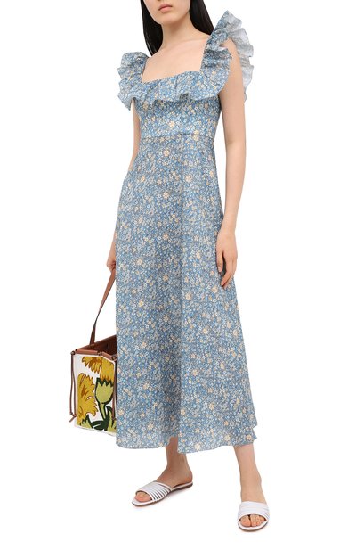 Льняное платье ZIMMERMANN, арт. 6200DCAR, фото 2