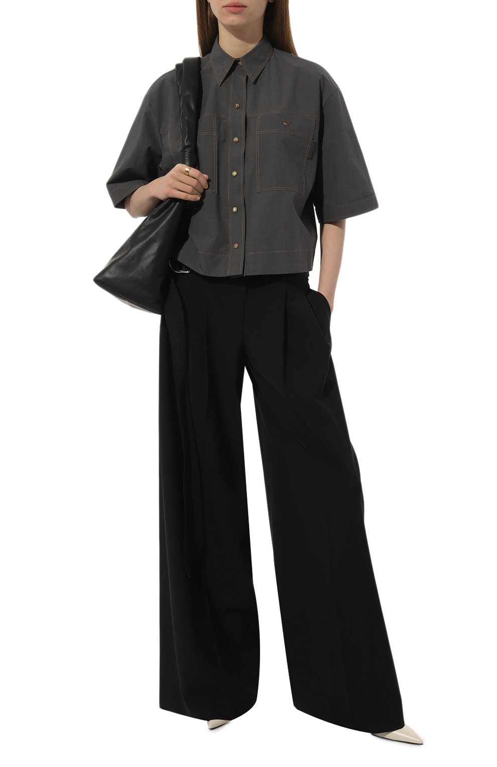 Джинсовая рубашка BRUNELLO CUCINELLI, арт. ML949B1348, фото 2