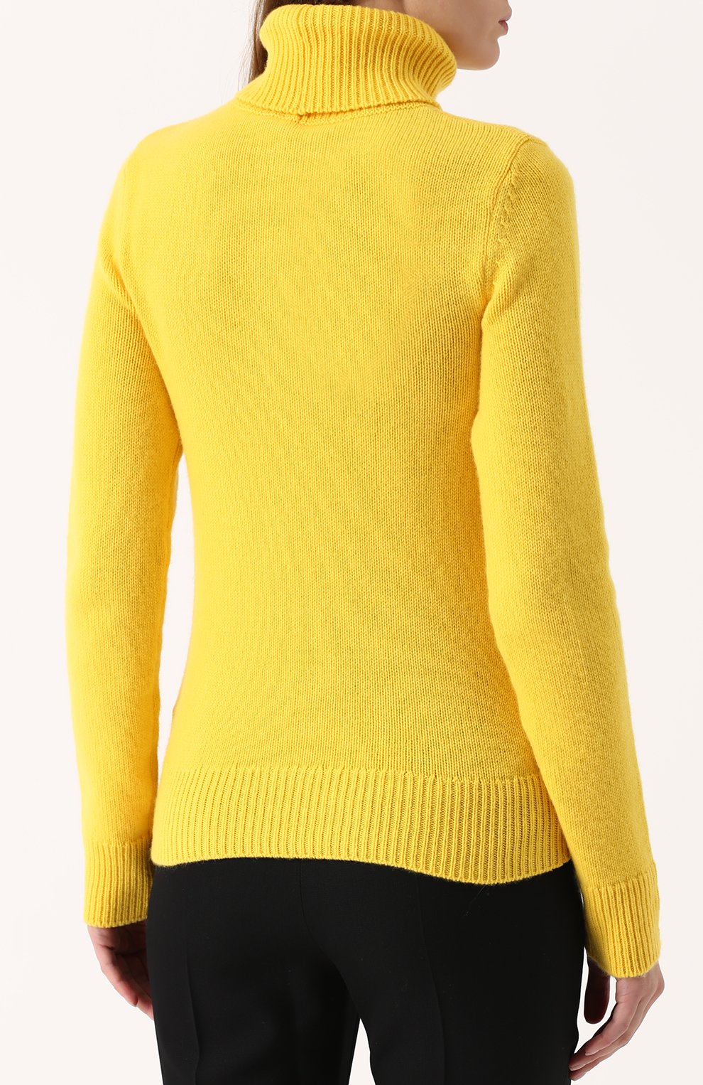 Кашемировая водолазка RALPH LAUREN желтого цвета по цене 143500 руб., арт. 290689483, фото 4 Кашемировая водолазка RALPH LAUREN, арт. 290689483, фото 4