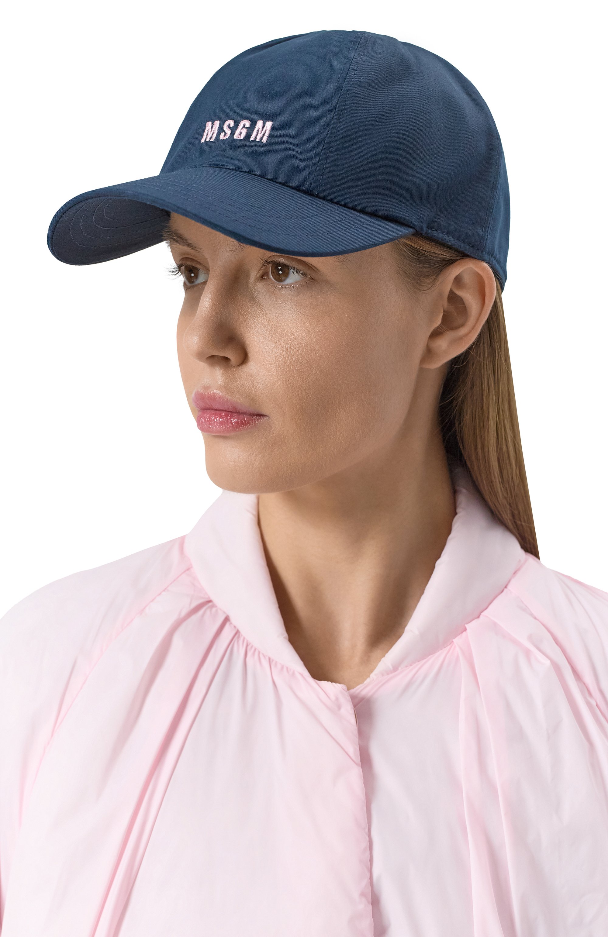 Хлопковая бейсболка MSGM, арт. 3541MDL06/237790, фото 2