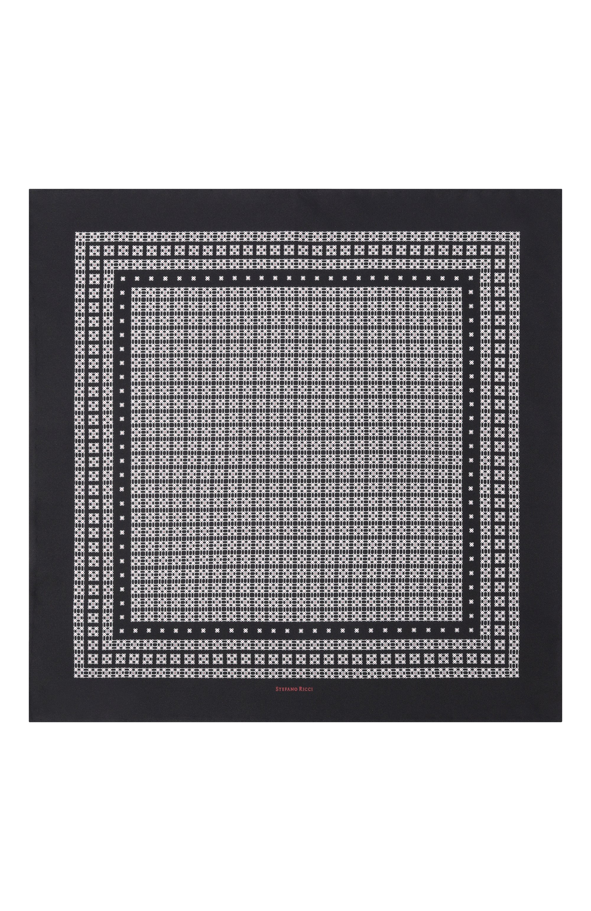 Шелковый комплект из галстука и платка STEFANO RICCI, арт. DH/59101, фото 7