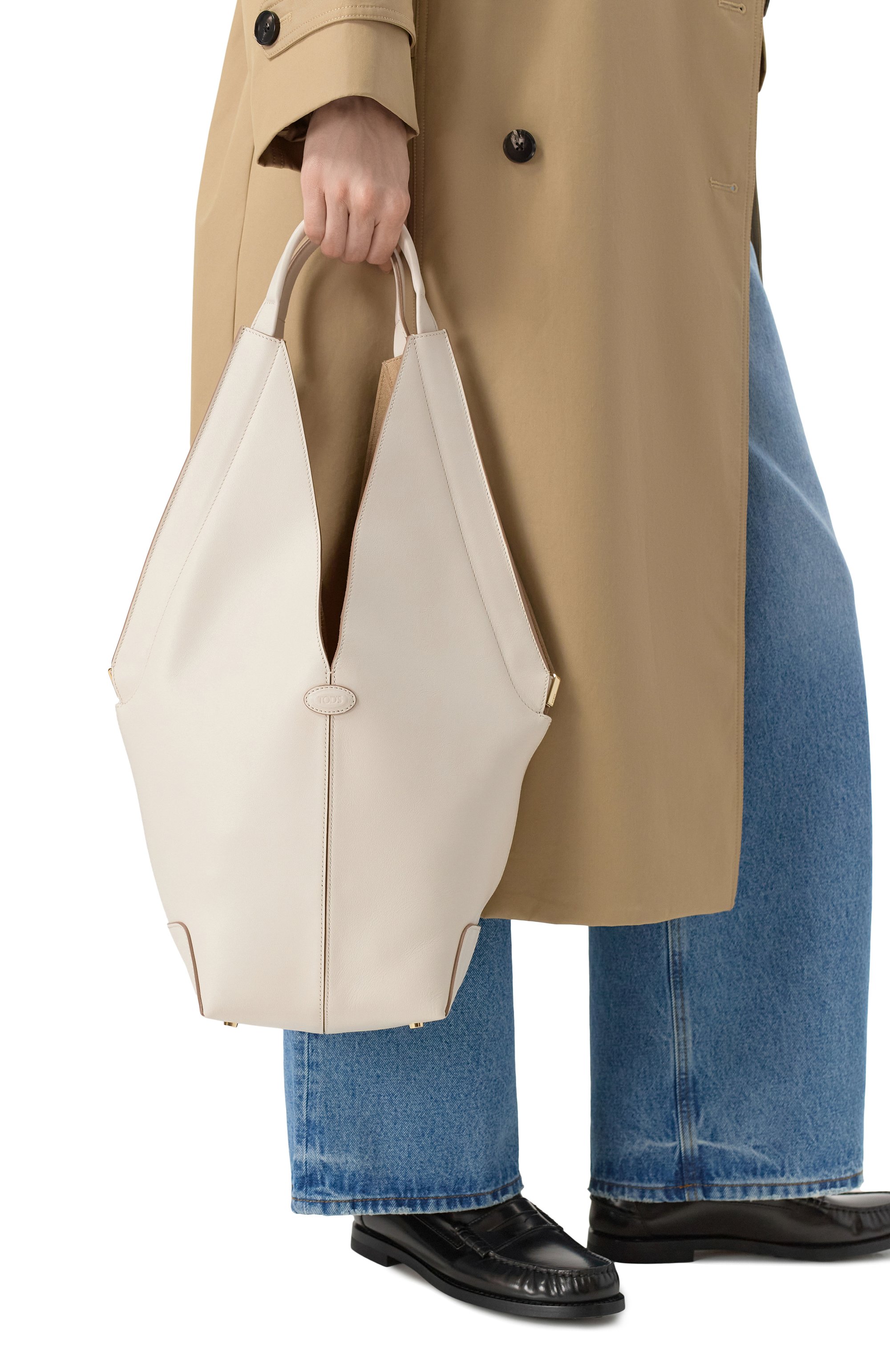 Сумка-тоут di folio small TOD’S, арт. XBWDBMET200UPP, фото 2