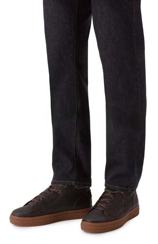 Замшевые кеды Cleveland Bogner 12540213 Коричневый  12540213 Фото 3