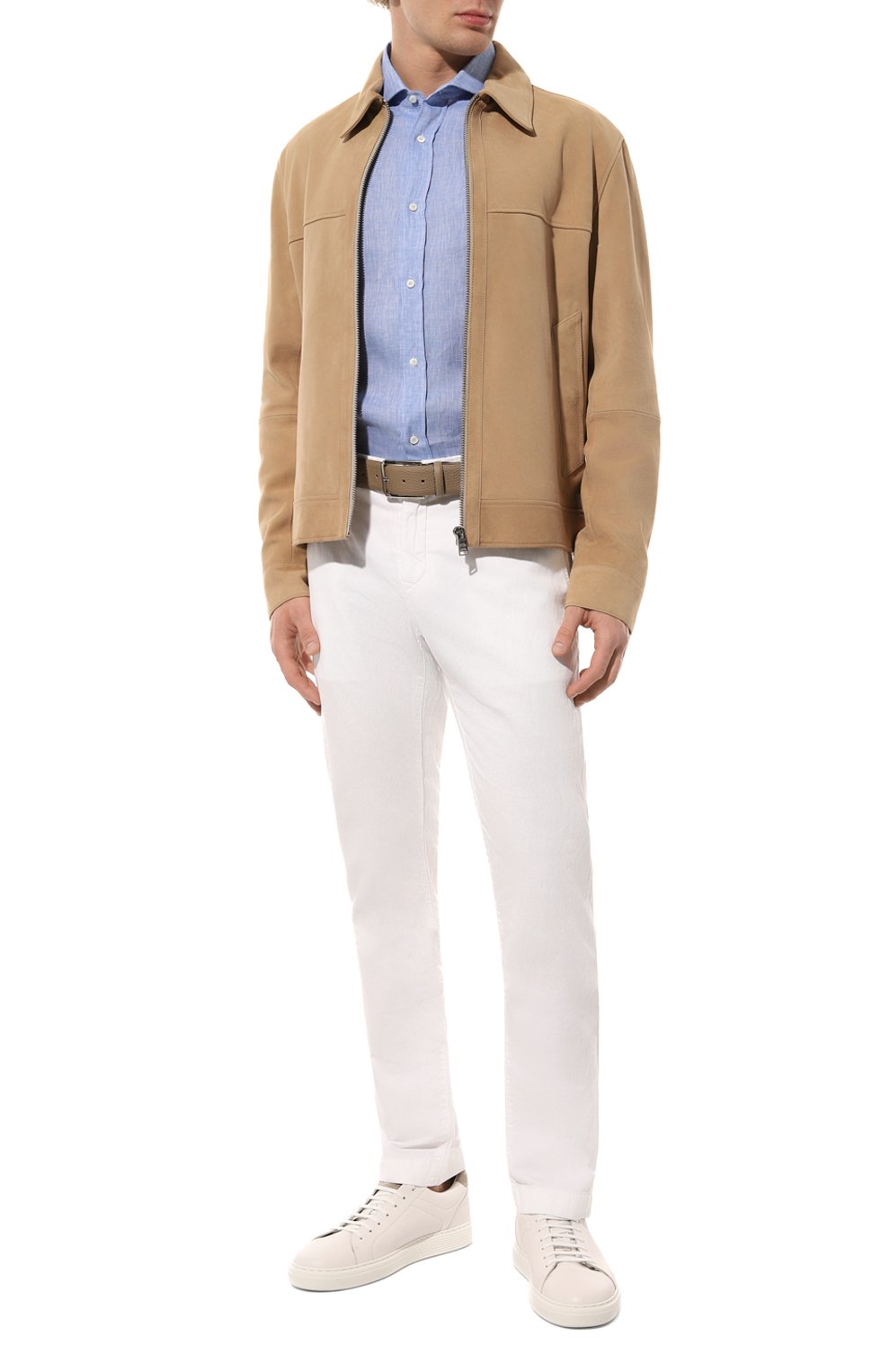 Брюки из хлопка и льна JACOB COHEN, арт. U P 001 01 S 3766, фото 2