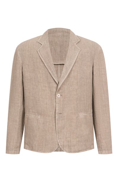 Мужской льняной пиджак INLINUM, арт. JAC0B/TR0PEA