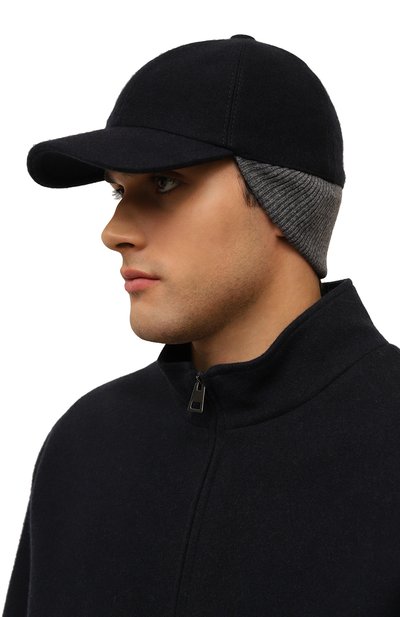 Кашемировая бейсболка FEDELI, арт. 7UI00806, фото 5