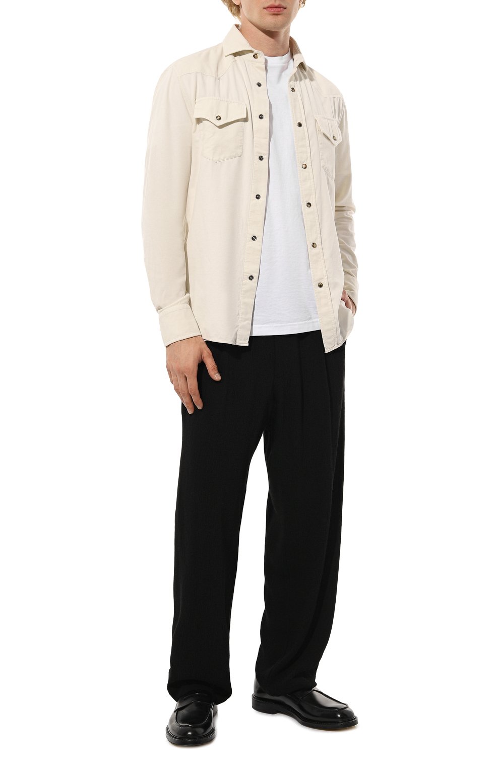 Вельветовая рубашка BRUNELLO CUCINELLI, арт. ML688B2151, фото 2