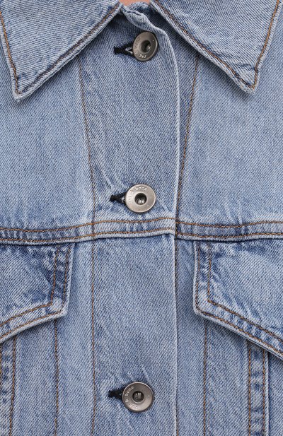 Джинсовая куртка RAG AND BONE голубого цвета по цене 52700 руб., арт. WDD21P1428KSLL, фото 5 Джинсовая куртка RAG AND BONE, арт. WDD21P1428KSLL, фото 5