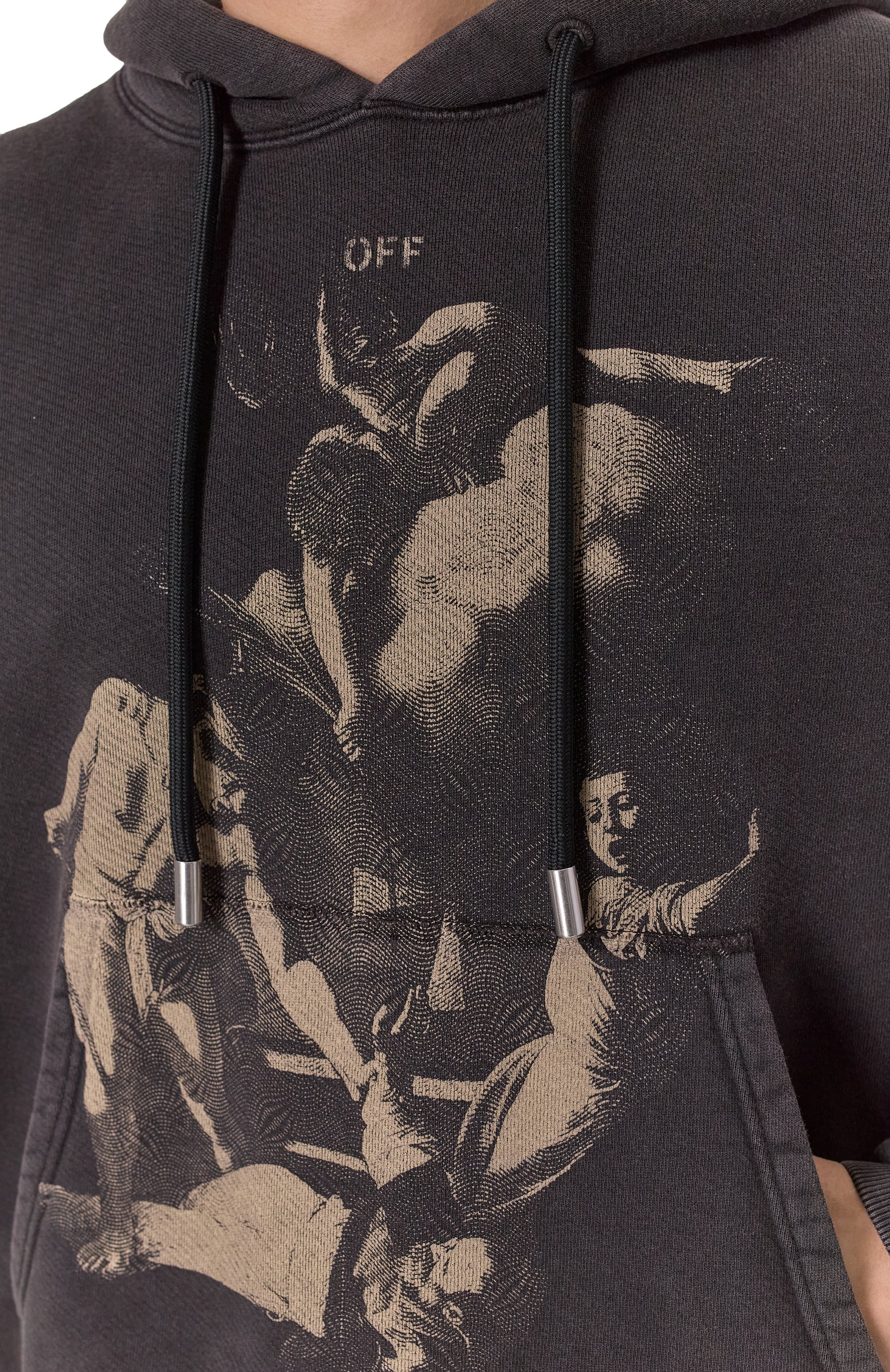 Хлопковое худи OFF-WHITE, арт. 0MBB085S25FLE000, фото 5