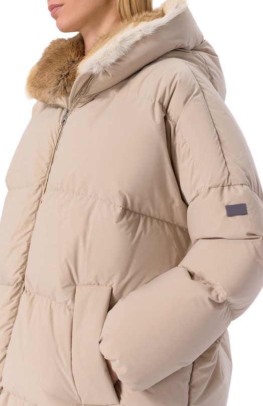Пуховик Lempelius 250B DUA/3050 Бежевый  250B DUA/3050 Фото 5