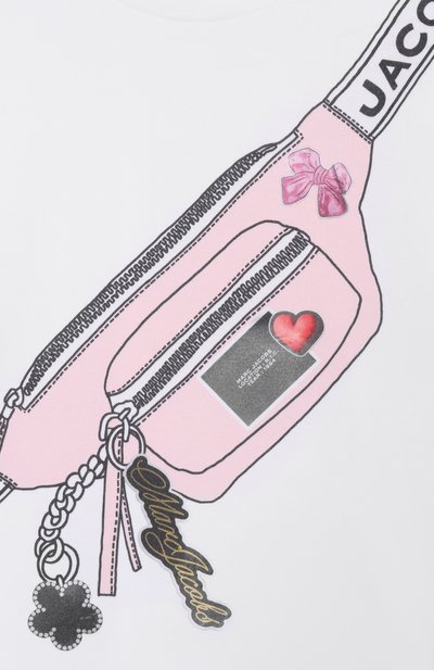 Хлопковая футболка MARC JACOBS (THE), арт. W60742, фото 3