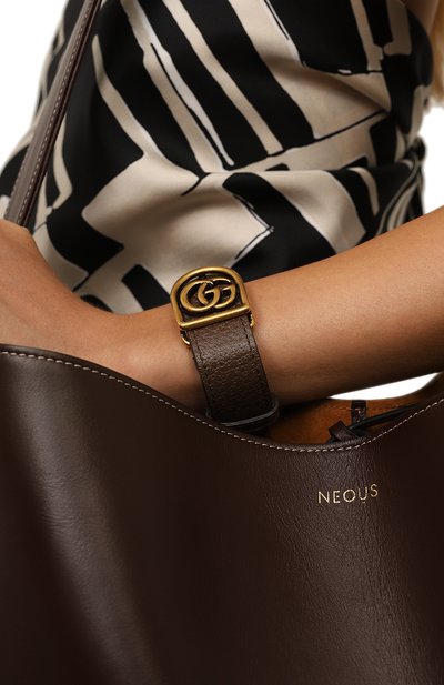 Кожаный браслет GUCCI, арт. 501931 I21N7, фото 2