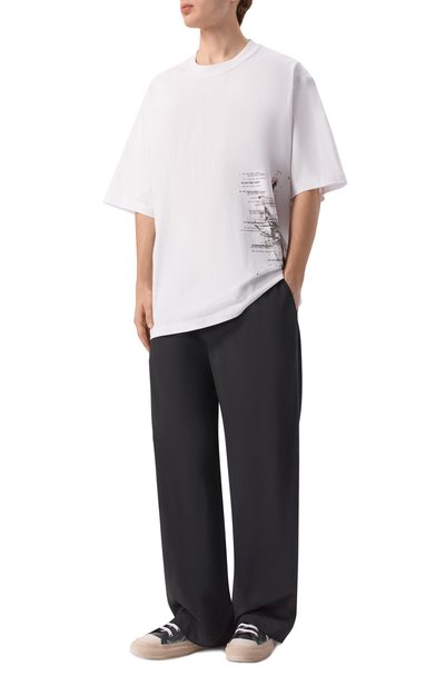 Хлопковая футболка ISABEL BENENATO, арт. UJ12PS26, фото 2