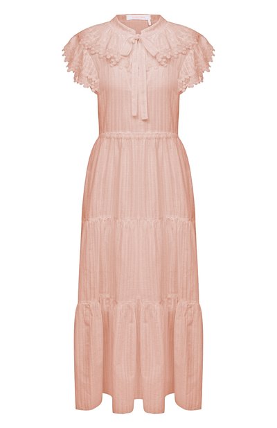 Хлопковое платье SEE BY CHLOÉ, арт. CHS20AR009020, фото 1