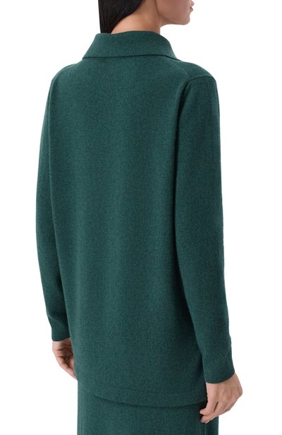 Кашемировый кардиган MVST зеленого цвета по цене 297500 руб., арт. M26.CFW.K408/BABY CASHMERE, фото 4 Кашемировый кардиган MVST, арт. M26.CFW.K408/BABY CASHMERE, фото 4