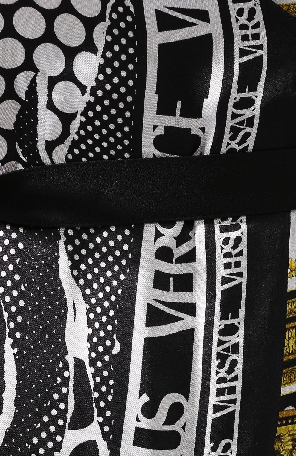 Платье с принтом VERSUS VERSACE разноцветного цвета по цене 59950 руб., арт. BD01135/BT10932, фото 5 Платье с принтом VERSUS VERSACE, арт. BD01135/BT10932, фото 5