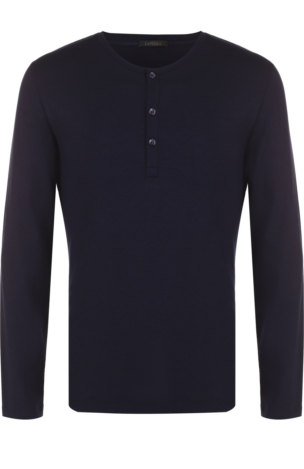Лонгслив-хенли из хлопка и вискозы LA PERLA, арт. 0023223, фото 1