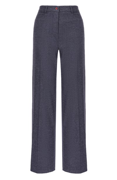 Женские брюки из кашемира и хлопка KITON, арт. D52114K0128A02