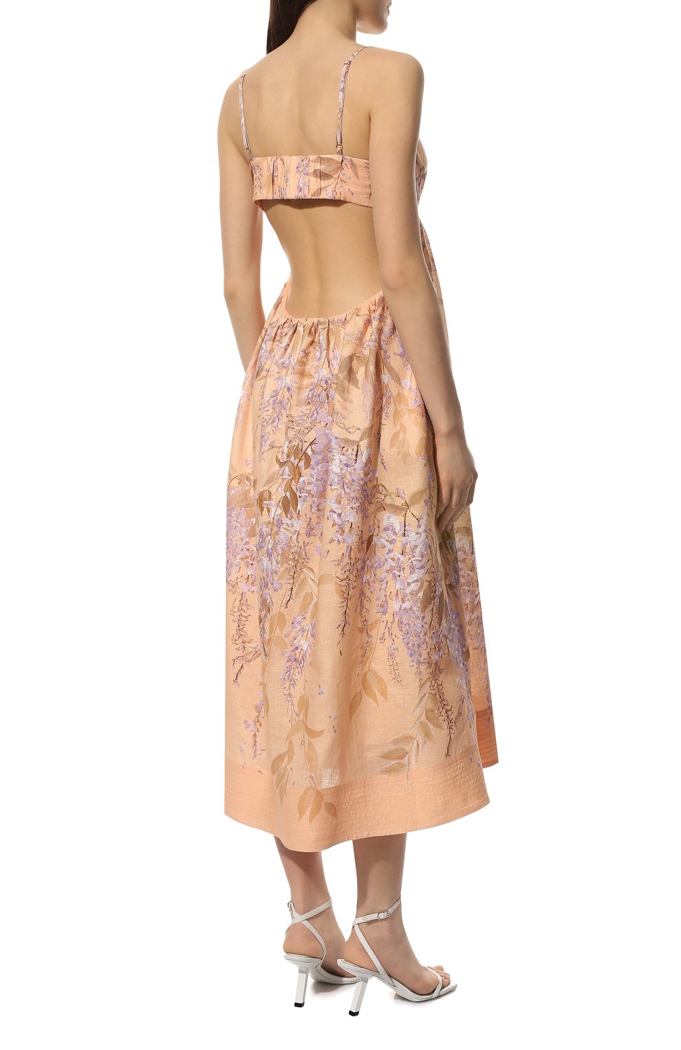 Льняное платье ZIMMERMANN, арт. 2391DR0S, фото 4