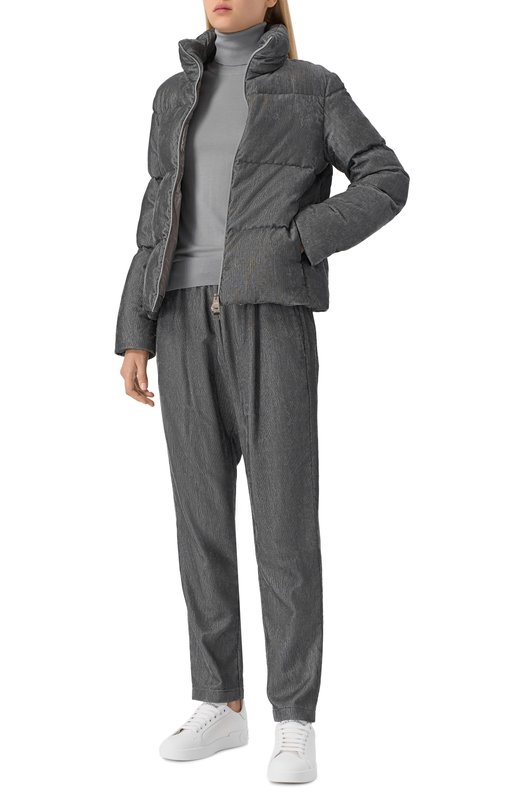 Вельветовые брюки Herno PT00049DR/12728 Серый  PT00049DR/12728 Фото 2