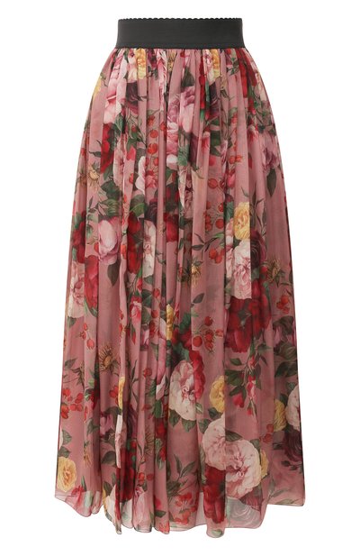 Женская шелковая юбка DOLCE & GABBANA, арт. F4AWRT/HS16K