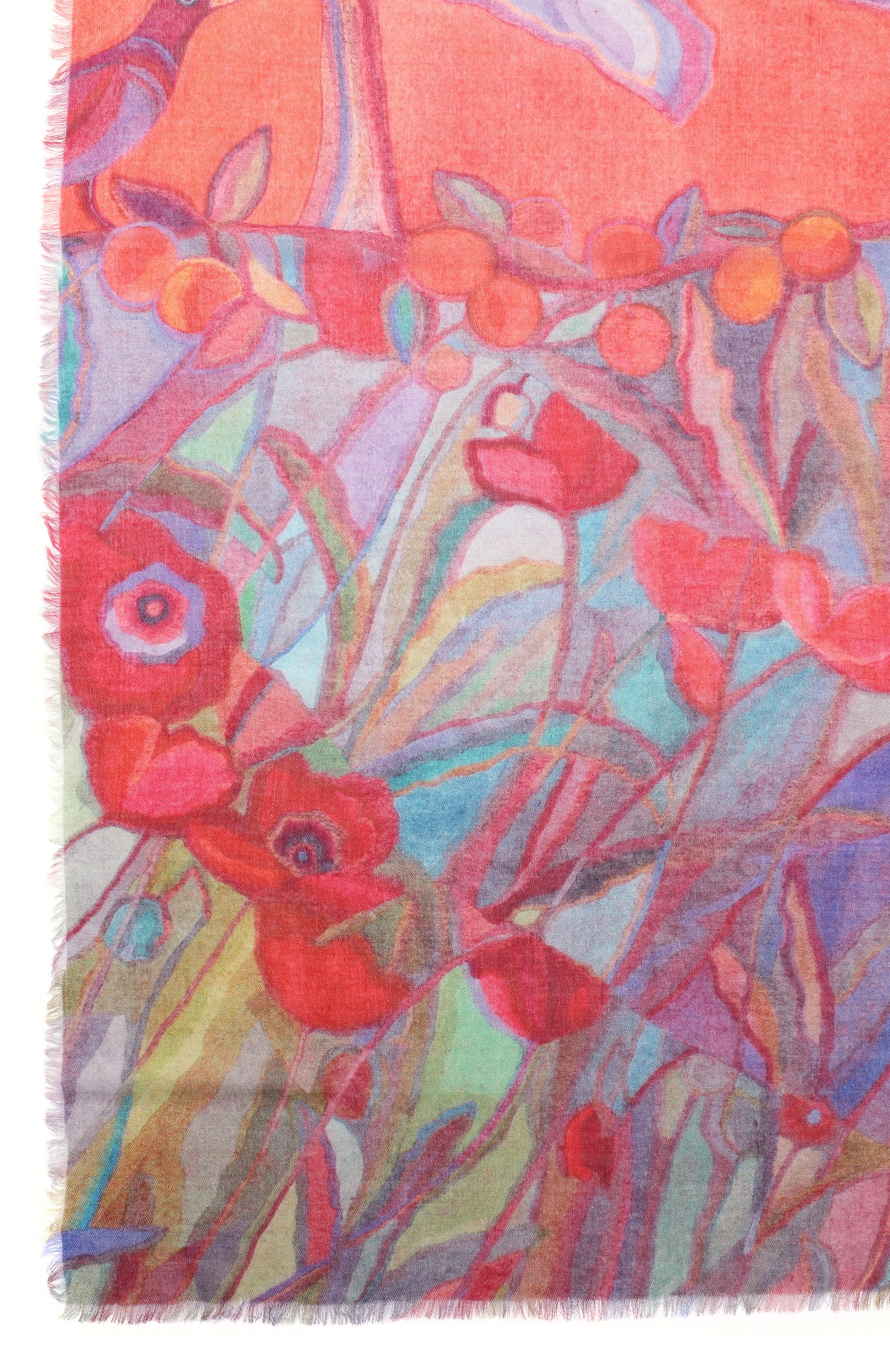 Шаль армения из кашемира и шерсти GOURJI, арт. 91121455/5571117, фото 4