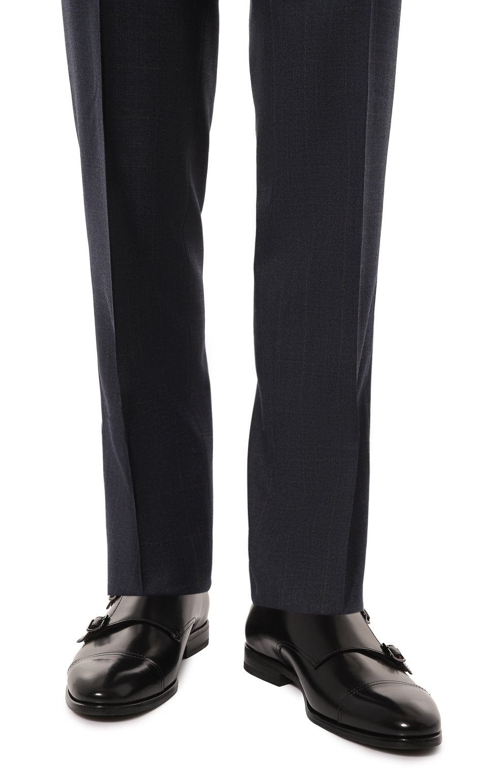 Кожаные монки H`D`S`N BARACCO черного цвета по цене 49950 руб., арт. 74202.PG.0*, фото 3 Кожаные монки H`D`S`N BARACCO, арт. 74202.PG.0*, фото 3