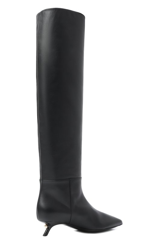 Кожаные сапоги Debby 35 Alevi Milano L26W9002.F.1245997/AMBER R0MA Чёрный  L26W9002.F.1245997/AMBER R0MA Фото 5