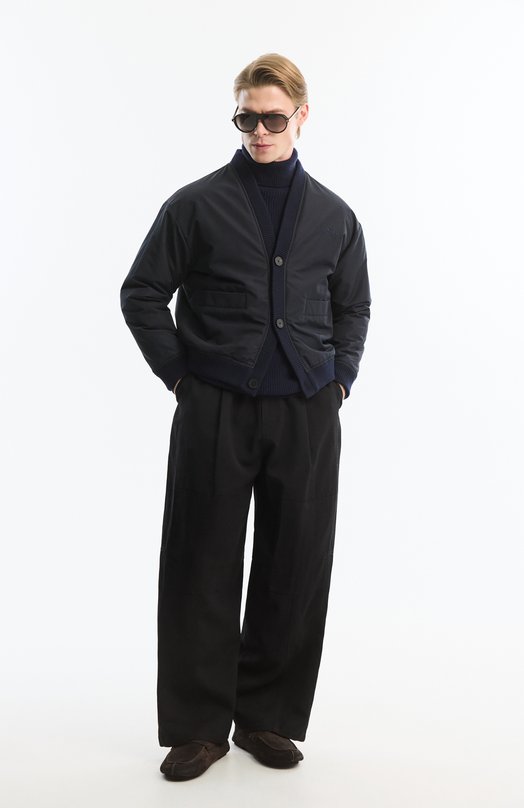 Бомбер Kiton UGK129K0235H06 Синий  UGK129K0235H06 Фото 6