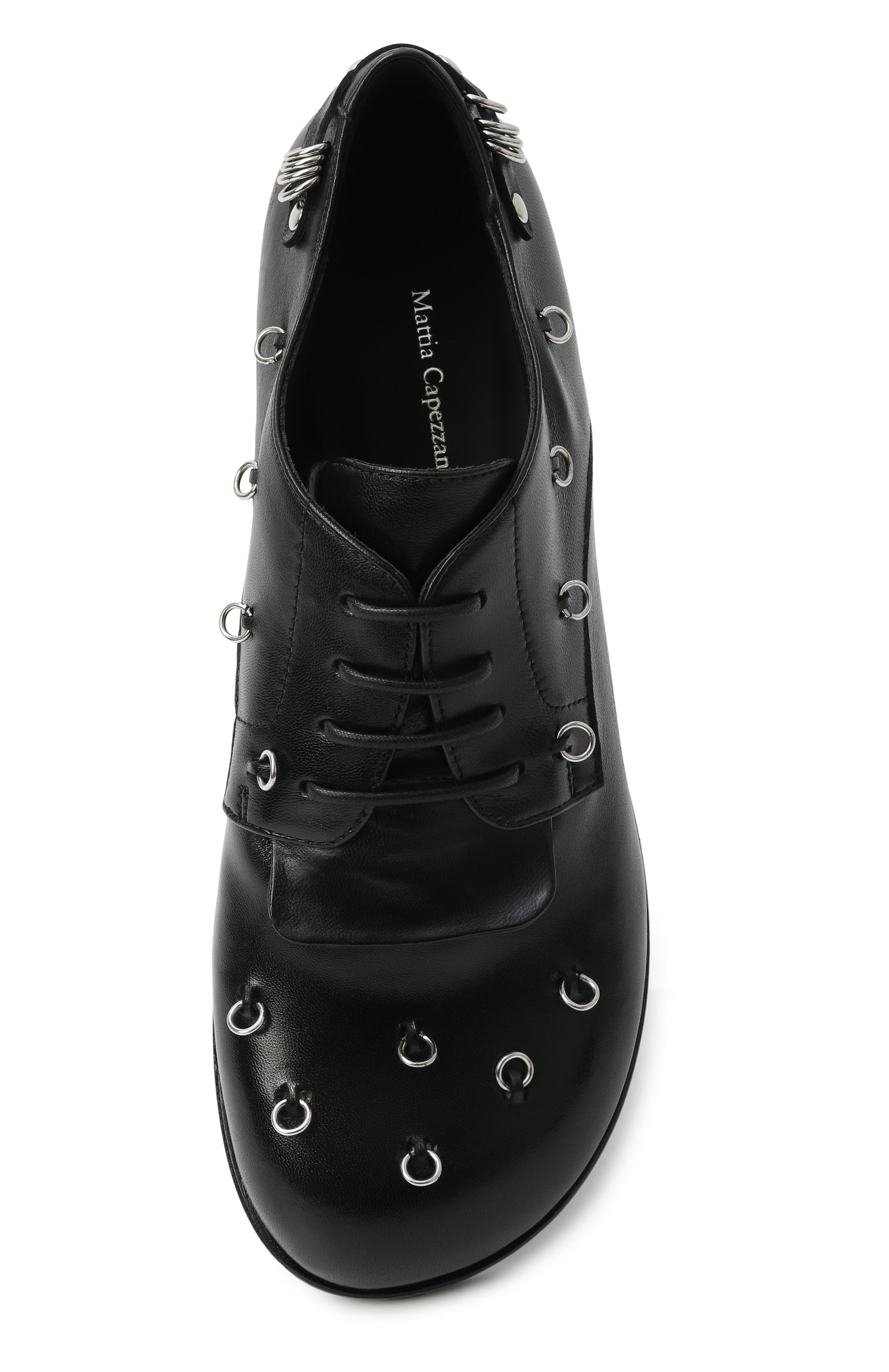 Кожаные дерби kumiko MATTIA CAPEZZANI, арт. W516B/GL0SSY, фото 6