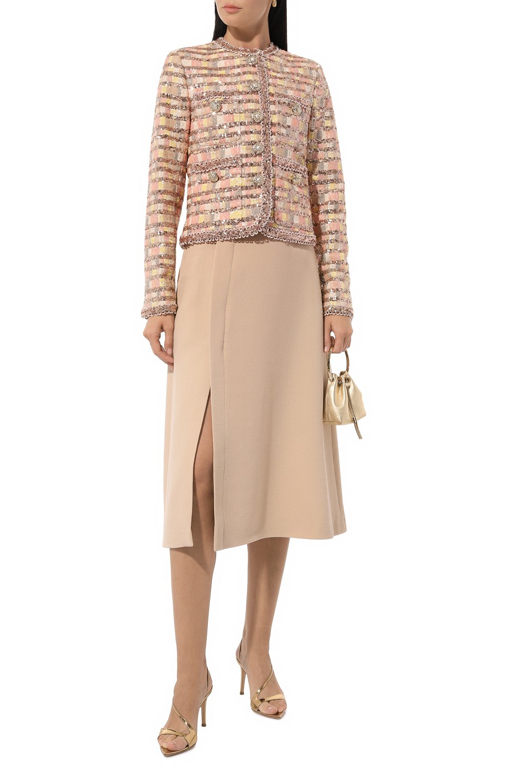 Шерстяная юбка ELIE SAAB, арт. SK043N, фото 2