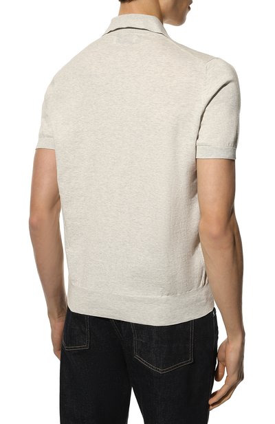 Хлопковое поло BRUNELLO CUCINELLI, арт. M29800145, фото 4