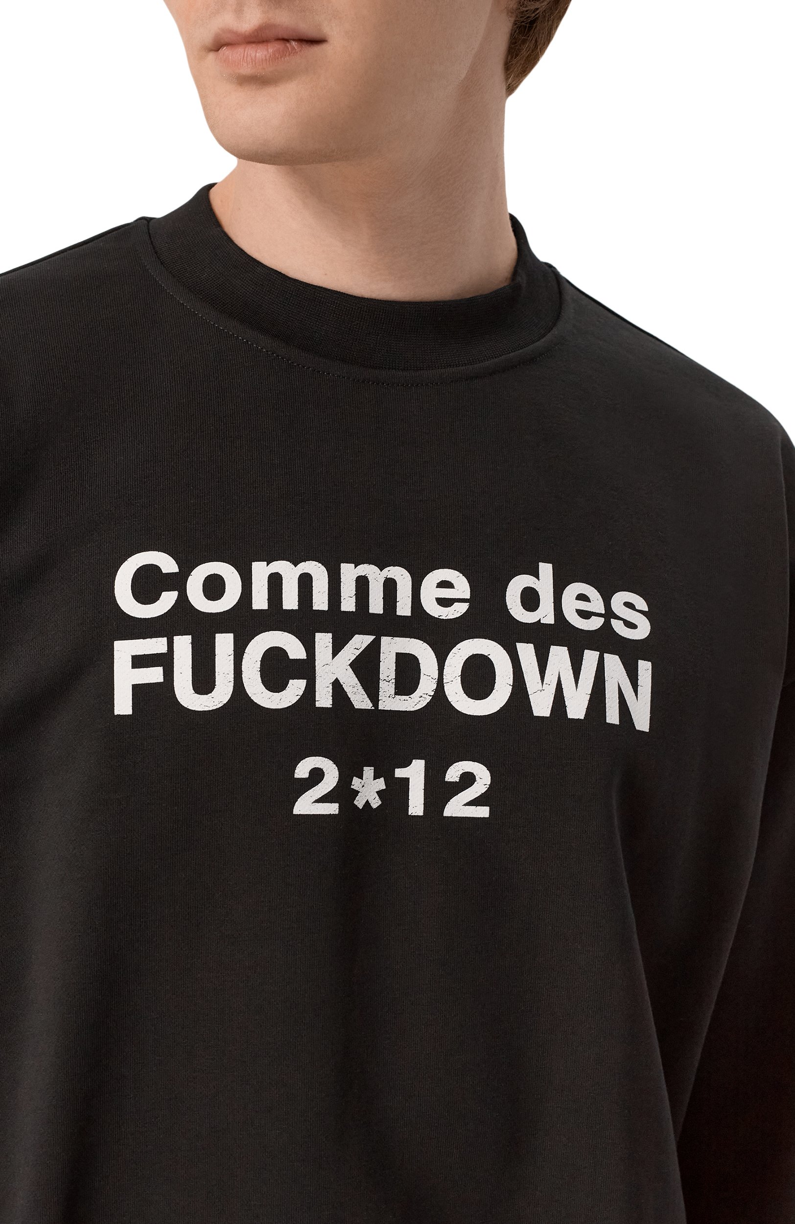 Хлопковый свитшот COMME DES FUCKDOWN, арт. CFABU00045, фото 5