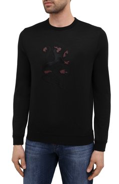 Джемпер из хлопка и кашемира ZILLI, арт. MBU-RN140-JEP01/ML01, фото 3