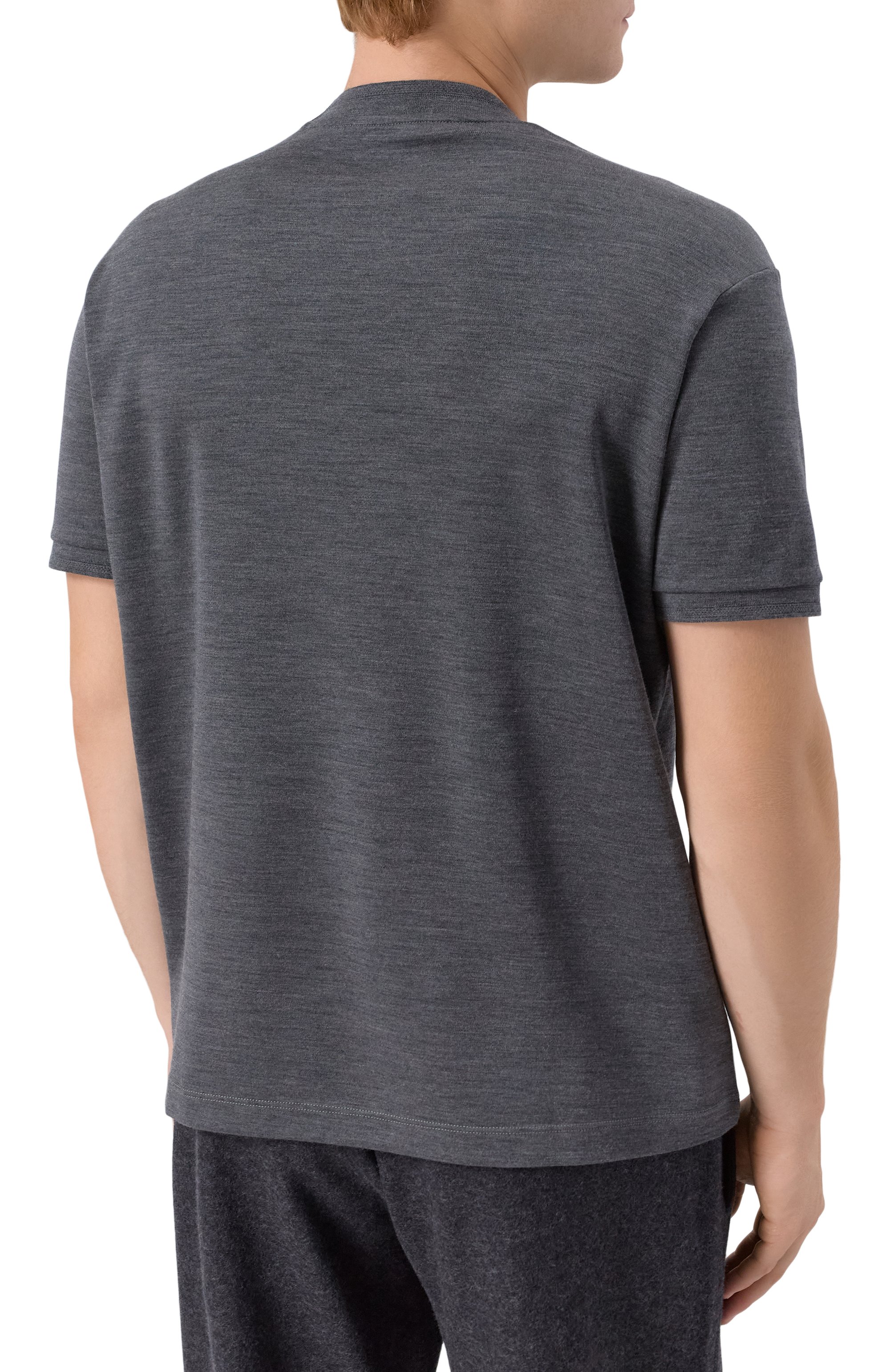 Футболка из шерсти и шелка PAUL&SHARK, арт. 15311613, фото 4