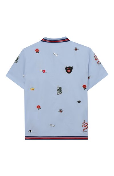 Хлопковая рубашка GUCCI, арт. 540732/XWABA, фото 2