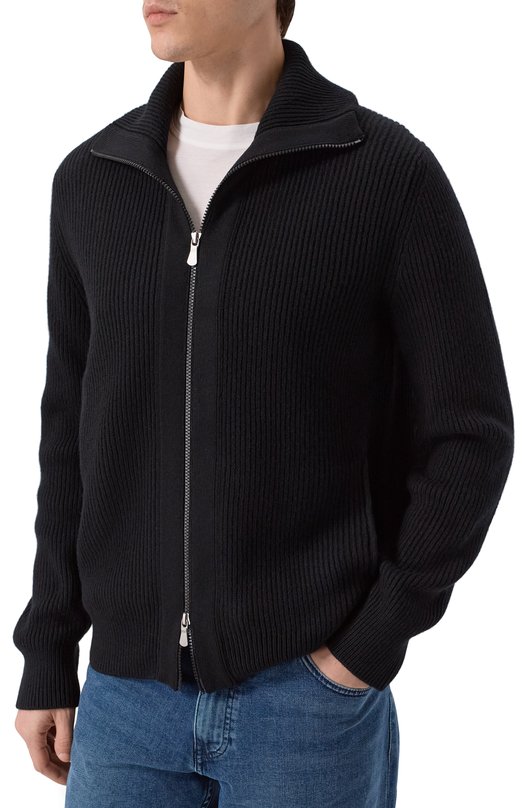 Шерстяной кардиган Gran Sasso 23112/25075 Чёрный  23112/25075 Фото 3