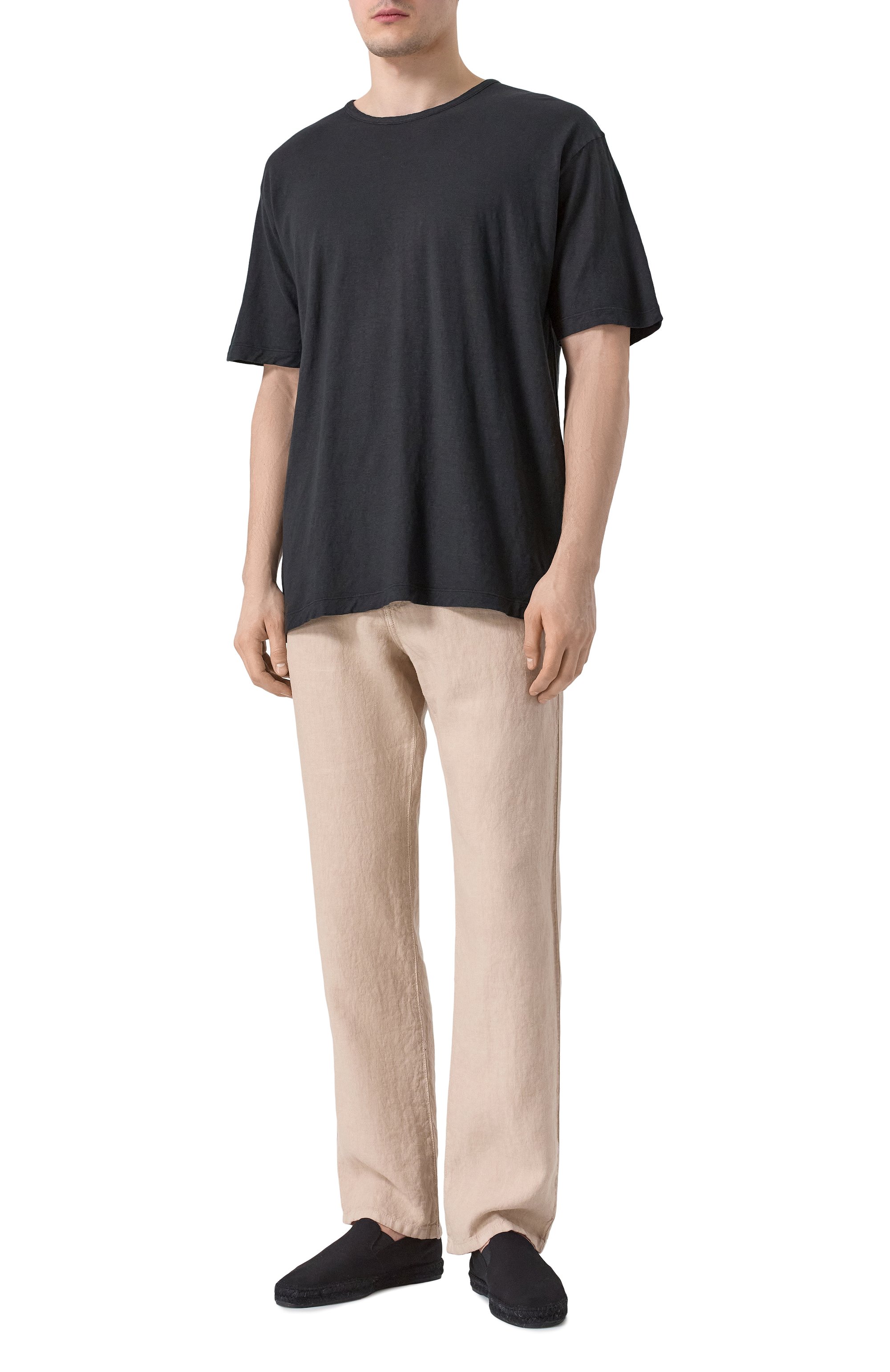 Футболка из хлопка и льна 120% LINO, арт. 32ALIM79GR/G308/S01, фото 2