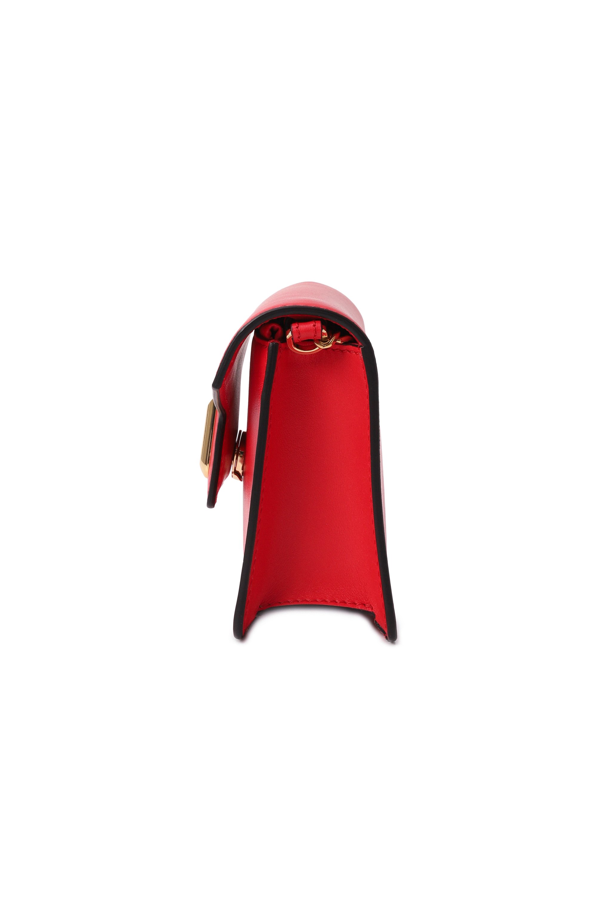 Сумка angele mini LANCEL красного цвета по цене 58850 руб., арт. A13275, фото 4 Сумка angele mini LANCEL, арт. A13275, фото 4