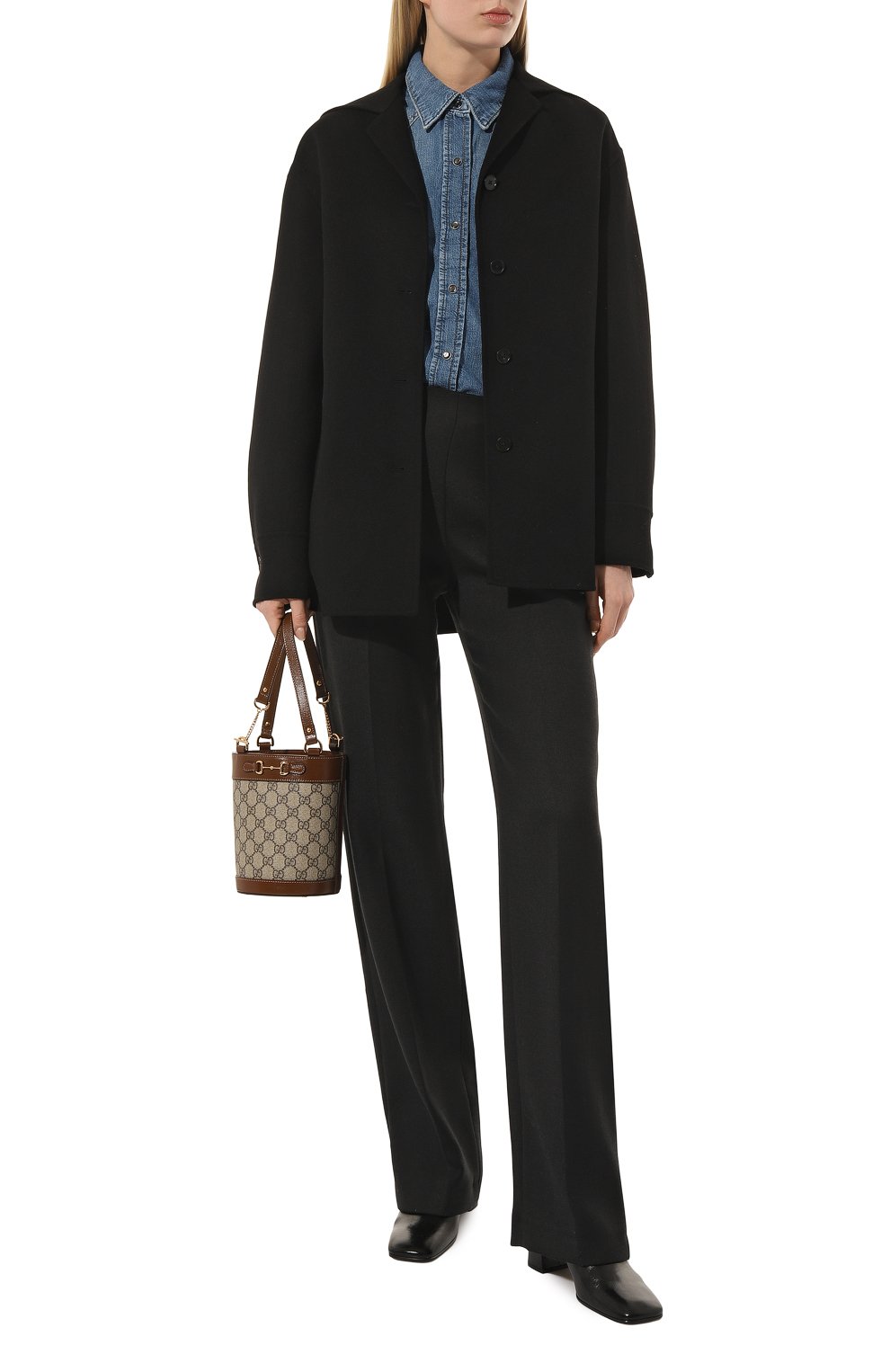 Сумка horsebit 1955 small GUCCI, арт. 637115 92TPG, фото 7