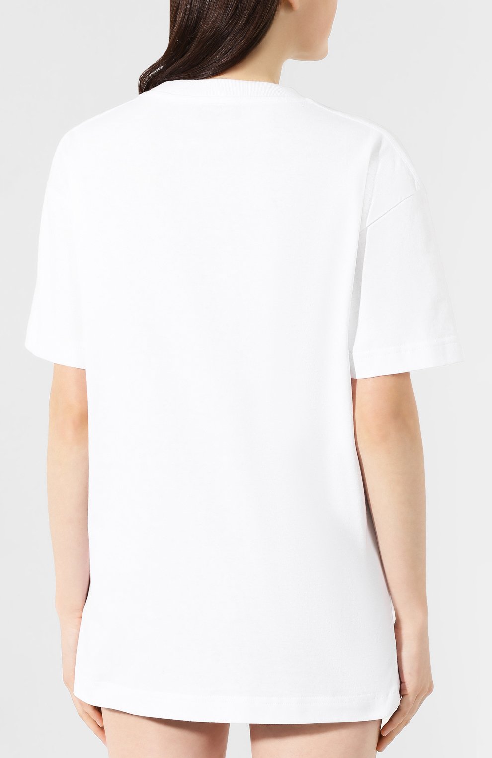 Хлопковая футболка PALM ANGELS, арт. PMAA001F194130040188/W, фото 4