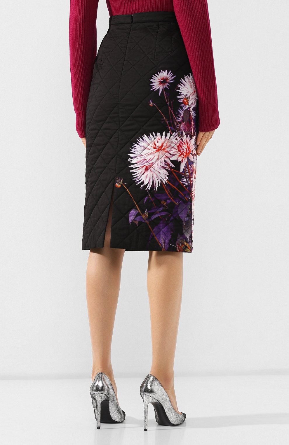 Стеганая юбка DRIES VAN NOTEN, арт. 192-30815-8537, фото 4