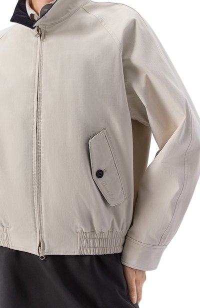 Хлопковый бомбер DUNST, арт. UDJU6A111CR, фото 5