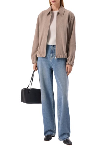 Замшевый бомбер 12 STOREEZ, арт. 136637, фото 2